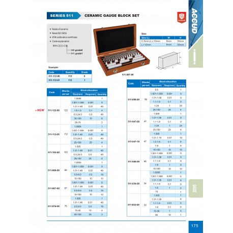 JUEGO BLOQUES MEDIDORES DE CERÁMICA