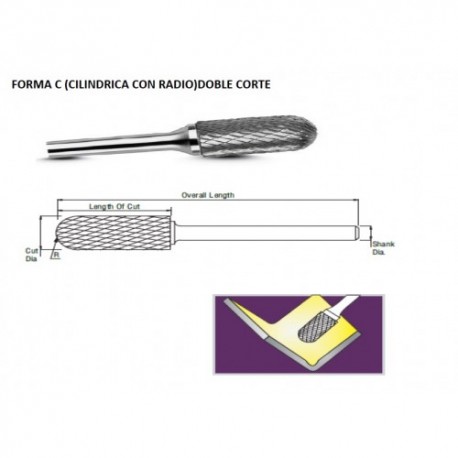 Fresa rotativa c1020